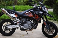 All original and replacement parts for your KTM 950 Supermoto Black USA 2006.