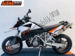 All original and replacement parts for your KTM 950 Supermoto Orange 07 Australia United Kingdom 2007.