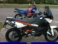 Alle originele en vervangende onderdelen voor uw KTM 990 Adventure Orange ABS 07 Europe 2007.