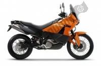 Wszystkie oryginalne i zamienne części do Twojego KTM 990 Adventure Orange ABS 09 Europe 2009.