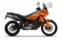 Todas las piezas originales y de repuesto para su KTM 990 Adventure Orange ABS 09 USA 2009.