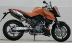 Roupa térmica para o KTM Super Duke 990 LC8  - 2005