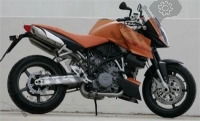 Todas las piezas originales y de repuesto para su KTM 990 Superduke Orange Japan 2005.