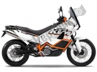 Tutte le parti originali e di ricambio per il tuo KTM 990 Superm T Black ABS France 2012.