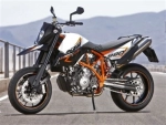 Oils, fluids and lubricants for the KTM Supermoto 990 LC8  - 2008