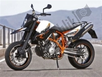 All original and replacement parts for your KTM 990 Supermoto Black Europe 2008.
