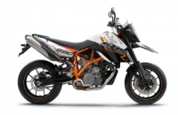 Alle originele en vervangende onderdelen voor uw KTM 990 Supermoto Black Europe 2009.