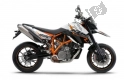 All original and replacement parts for your KTM 990 Supermoto T Silver Australia United Kingdom 2009.