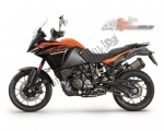 Ingresso (aria, carburante) per il KTM Adventure 1090 R - 2017