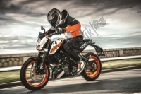 Wszystkie oryginalne i zamienne części do Twojego KTM 200 Duke,orange W/O Abs-ckd 2018.