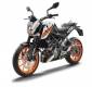 All original and replacement parts for your KTM 200 Duke,white,w/o Abs-b. D. 2019.