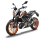 Toutes les pièces d'origine et de rechange pour votre KTM 200 Duke,white,w/o Abs-b. D. Asean 2019.