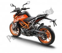 Wszystkie oryginalne i zamienne części do Twojego KTM 250 Duke,orange,w/o Abs-b. D. 2019.