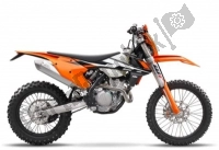 Toutes les pièces d'origine et de rechange pour votre KTM 250 Exc-f SIX Days EU 2017.