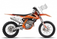 Todas las piezas originales y de repuesto para su KTM 250 SX-F US 2018.