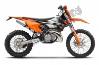 All original and replacement parts for your KTM 300 EXC Six-days EU 2017.