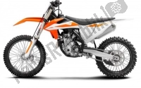 Alle originele en vervangende onderdelen voor uw KTM 350 SX-F US 2019.