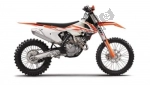 Options and accessories for the KTM XC-F 350  - 2017