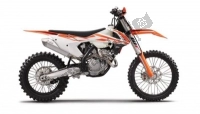 All original and replacement parts for your KTM 350 XC-F US 2017.