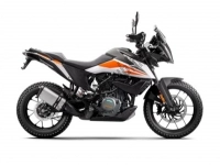 Alle originele en vervangende onderdelen voor uw KTM 390 Adventure,white-B. D. 2020.