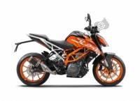All original and replacement parts for your KTM 390 Duke,orange-B. D. 2020.
