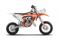 Toutes les pièces d'origine et de rechange pour votre KTM 50 SX Mini EU 2018.