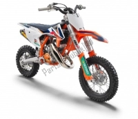 Todas las piezas originales y de repuesto para su KTM 50 SX Mini EU 2021.