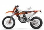 Maintenance, wear parts per il KTM Exc-f 500  - 2018