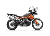 Tutte le parti originali e di ricambio per il tuo KTM 790 Adventure,orange 2020.