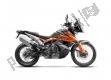 Toutes les pièces d'origine et de rechange pour votre KTM 790 Adventure,orange EU 2020.