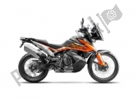 Tutte le parti originali e di ricambio per il tuo KTM 790 Adventure,orange US 2020.