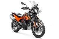 Tutte le parti originali e di ricambio per il tuo KTM 890 Adventure,black EU 2021.