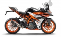 Todas las piezas originales y de repuesto para su KTM RC 390 ,black-B. D. 2018.