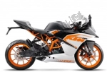 KTM RC 200  - 2016 | Todas as partes