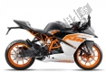 All original and replacement parts for your KTM RC 200 White W O ABS CKD 16 Argentina 2016.