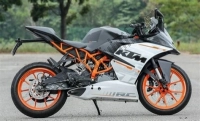 Tutte le parti originali e di ricambio per il tuo KTM RC 250 White ABS B D 16 Japan 2016.