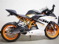 Todas las piezas originales y de repuesto para su KTM RC 390 Adac CUP Europe 2015.