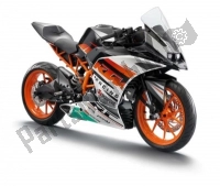 Todas as peças originais e de reposição para seu KTM RC 390 White ABS Europe 2014.