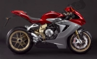 Alle originele en vervangende onderdelen voor uw MV Agusta F3 675-Serie ORO-800 3675800 2012.