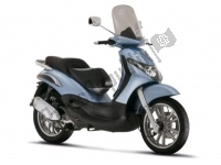 Tutte le parti originali e di ricambio per il tuo Piaggio Beverly 250 E3 2007.