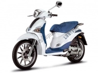 Wszystkie oryginalne i zamienne części do Twojego Piaggio Liberty 125 4T PTT I 2006.