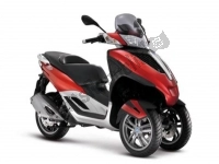 All original and replacement parts for your Piaggio MP3 125 IE 2008.