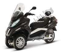 All original and replacement parts for your Piaggio MP3 125 IE Touring 2011.