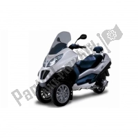 All original and replacement parts for your Piaggio MP3 300 4T 4V IE LT Ibrido 2010.