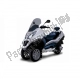 Todas las piezas originales y de repuesto para su Piaggio MP3 300 4T 4V IE LT Ibrido 2010.