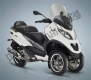 Toutes les pièces d'origine et de rechange pour votre Piaggio MP3 500 LT Sport 2014.