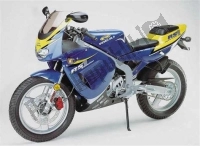 Alle originele en vervangende onderdelen voor uw Rieju RS1 Geel Blauw 2001 50 2001.
