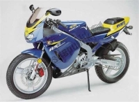 Alle originele en vervangende onderdelen voor uw Rieju RS1 Geel Grijs 2001 50 2001.