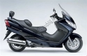 Tutte le parti originali e di ricambio per il tuo Suzuki Burgman AN 400S 2006.