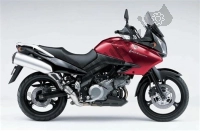 All original and replacement parts for your Suzuki DL 1000 V Strom 2006.